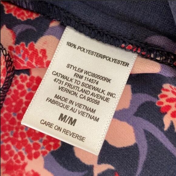 Anthropologie Pleione Open Floral kimono Duster - Picture 3 of 6